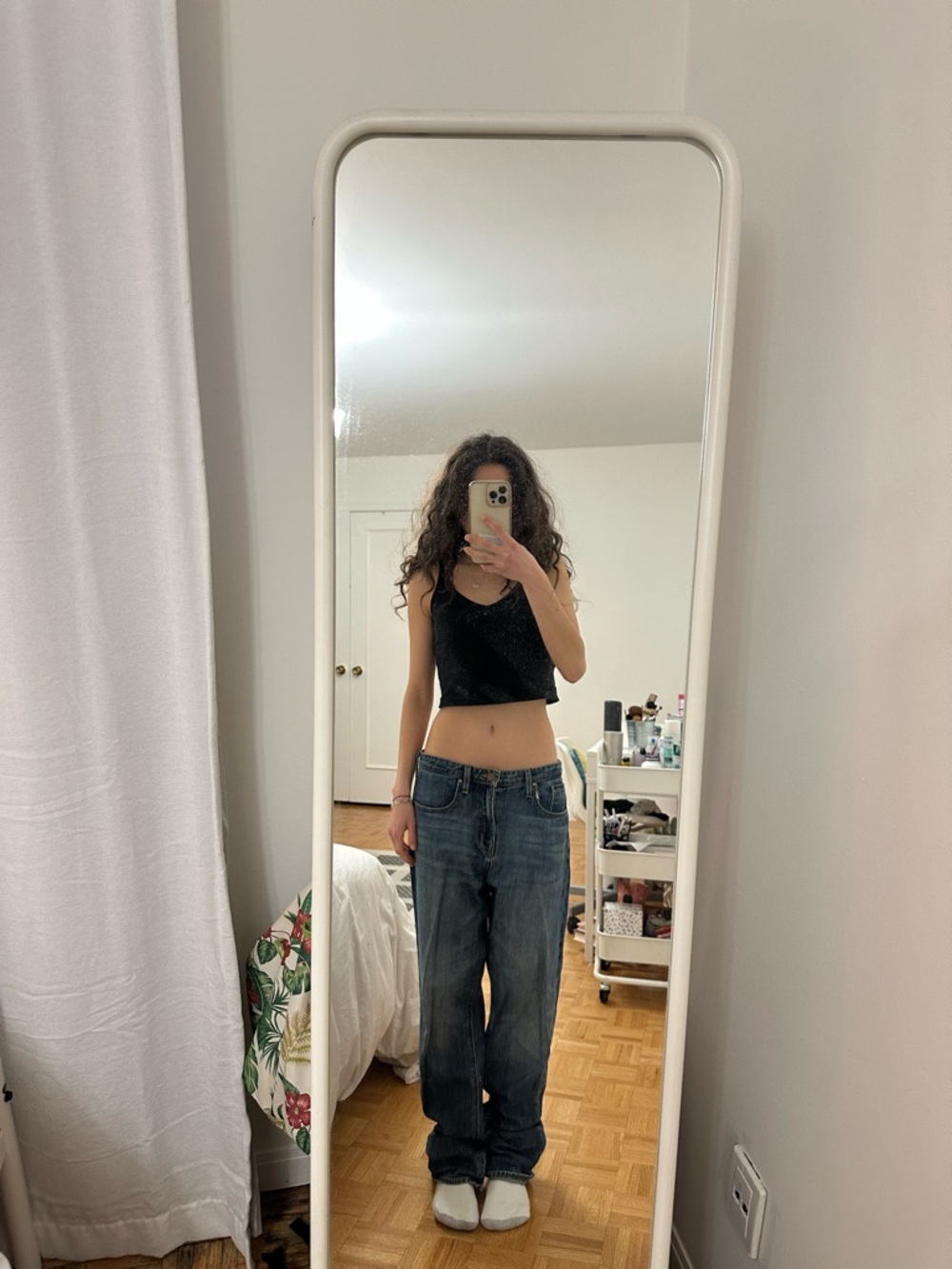 Fidelity Blue Denim Jeans with Contrast Stitching
